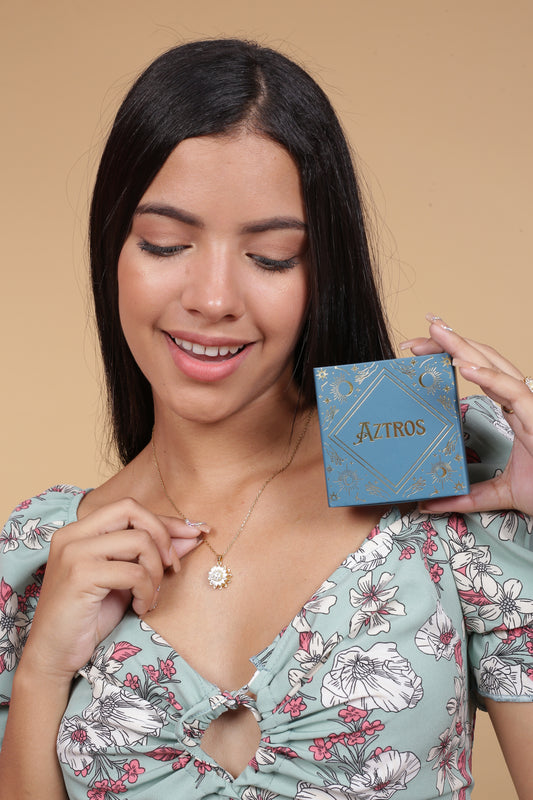 Collar Girasol Giratorio